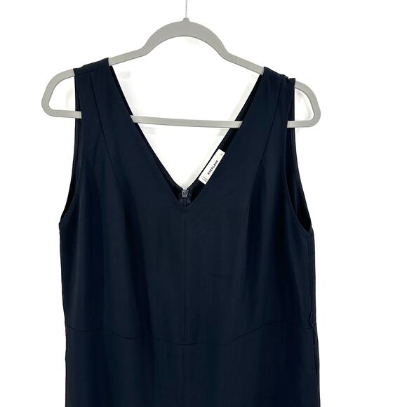 Everlane The Ultimate Jumpsuit in black Size 12 NWOT - Picture 4 of 10